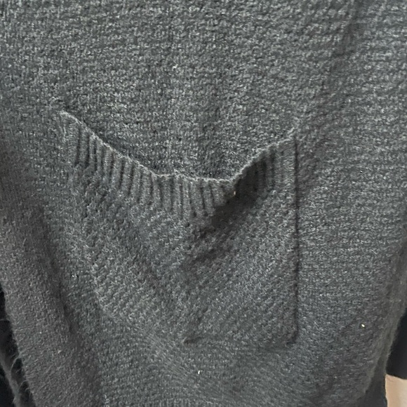 BECEEL Black Hoodie Cardigan Sweater Size Medium - Picture 3 of 5
